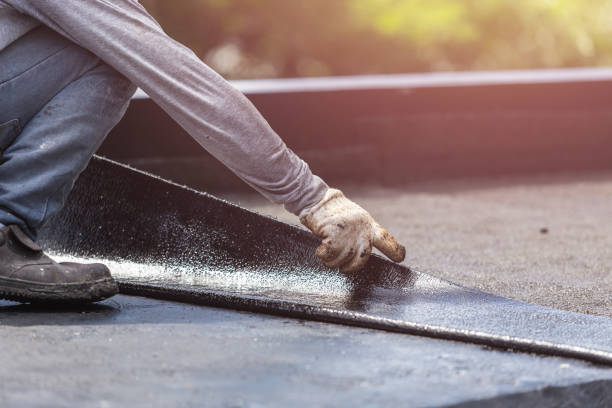Professional Basement Waterproofing technician working in Welcome, MD